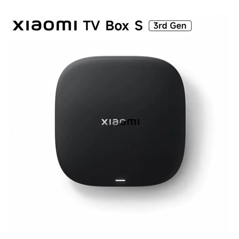 Version mondiale Xiaomi TV Box S 3ème génération 4K Ultra HD 2G 32G Google TV Cast Netflix Smart TV Box BT5.2 lecteur multimédia Mi TV Box WiFi