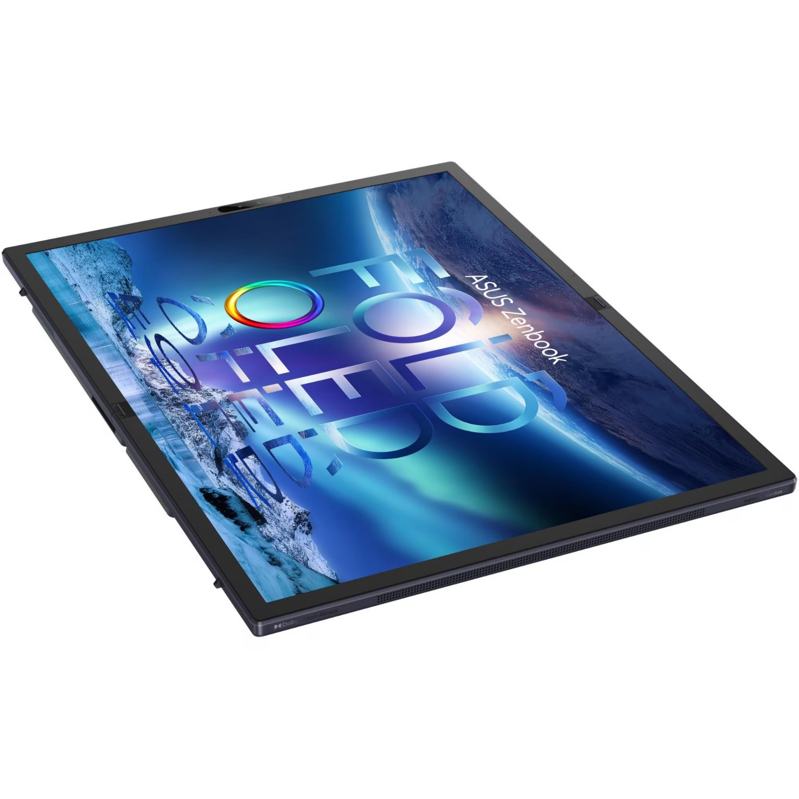新型オリジナル17インチ折りたたみ式OLEDノートパソコン タッチスクリーン True Black 500ディスプレイ、Intel Evoプラットフォーム 送料無料