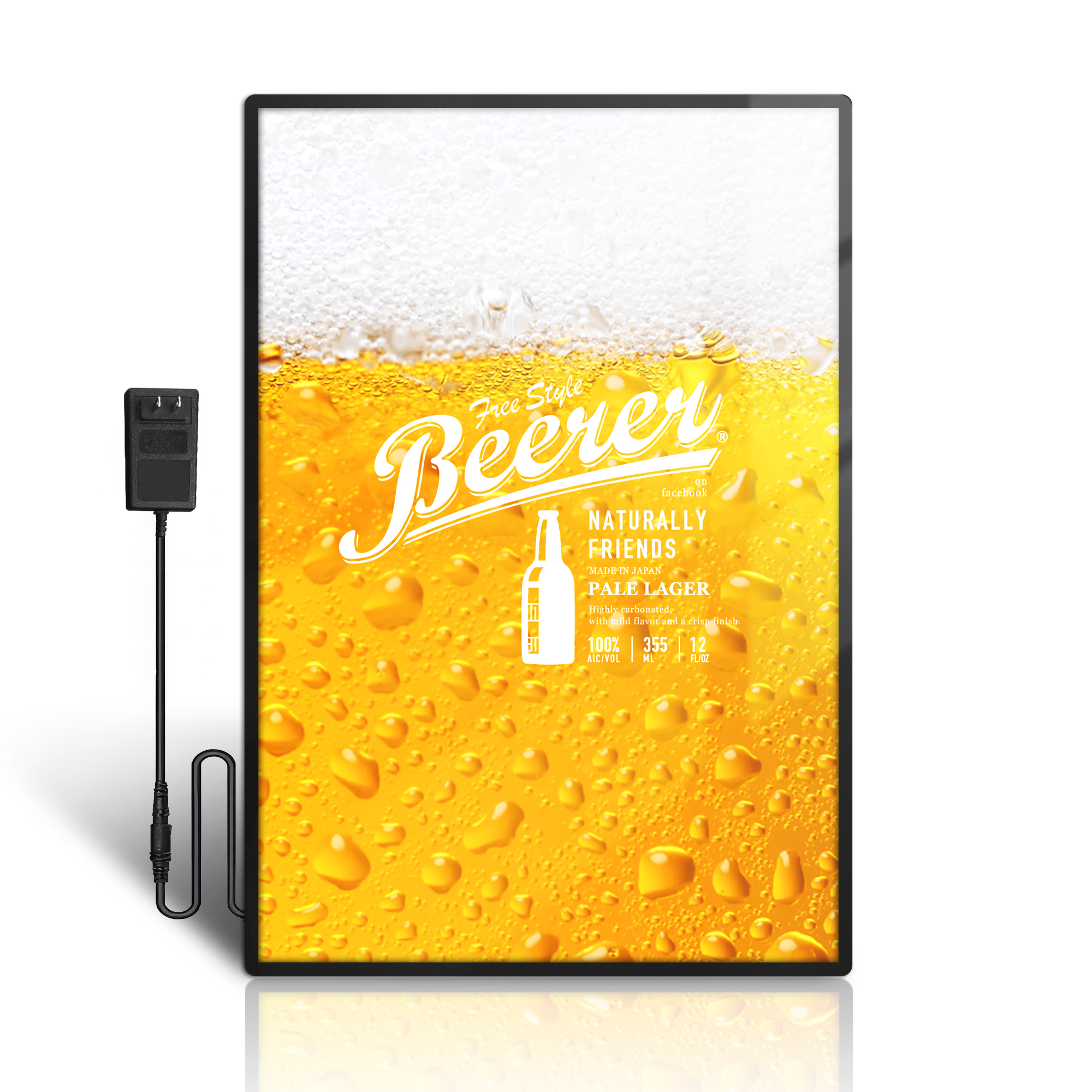 A2 Werbung Display Leuchtkasten Aluminium Poster Rahmen Snap Ultra Dünne Werbung Metall Beleuchtung Led Licht Box