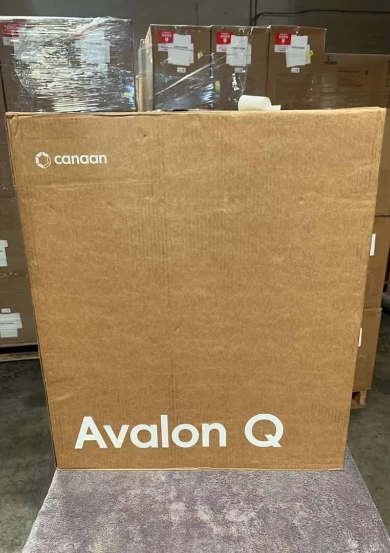 Minerador Doméstico Silencioso ECO Canaan Avalon Q 90TH/S 800W - 1674W Autêntico