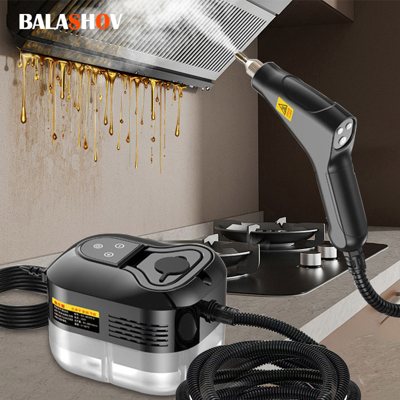 Temperatura e pressão 2500W Limpadores a vapor altos portáteis Ar condicionado Capô de cozinha Carro Limpeza a vapor de piso Limpeza a vapor