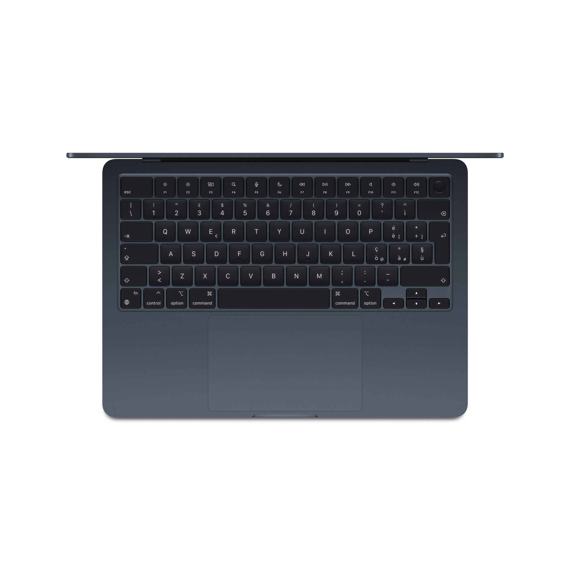 MacBook Air 13" Chip M3 con CPU 8-core e GPU 10-core - 24GB di memoria unificata e SSD da 512GB - Mezzanotte - MC8Q4T/A