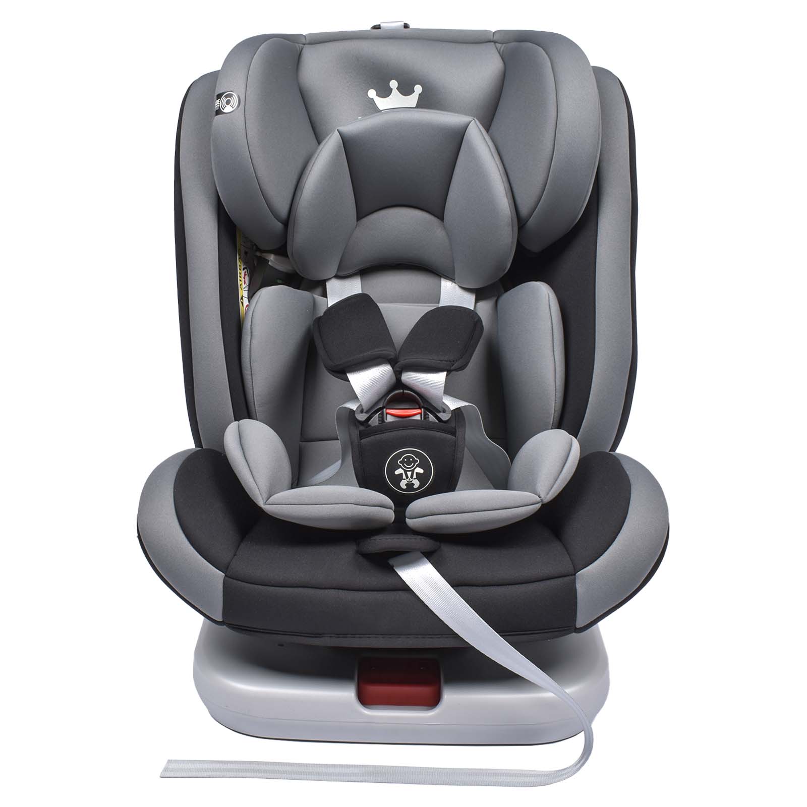 AP01 KL005 Kindersitz 360° °   Babyautositz drehbar ISOFIX, ECE R44/04,9-36 kg/0-12 Jahre, 5-Punkt-Sicherheitsgurt, Kinderautositz