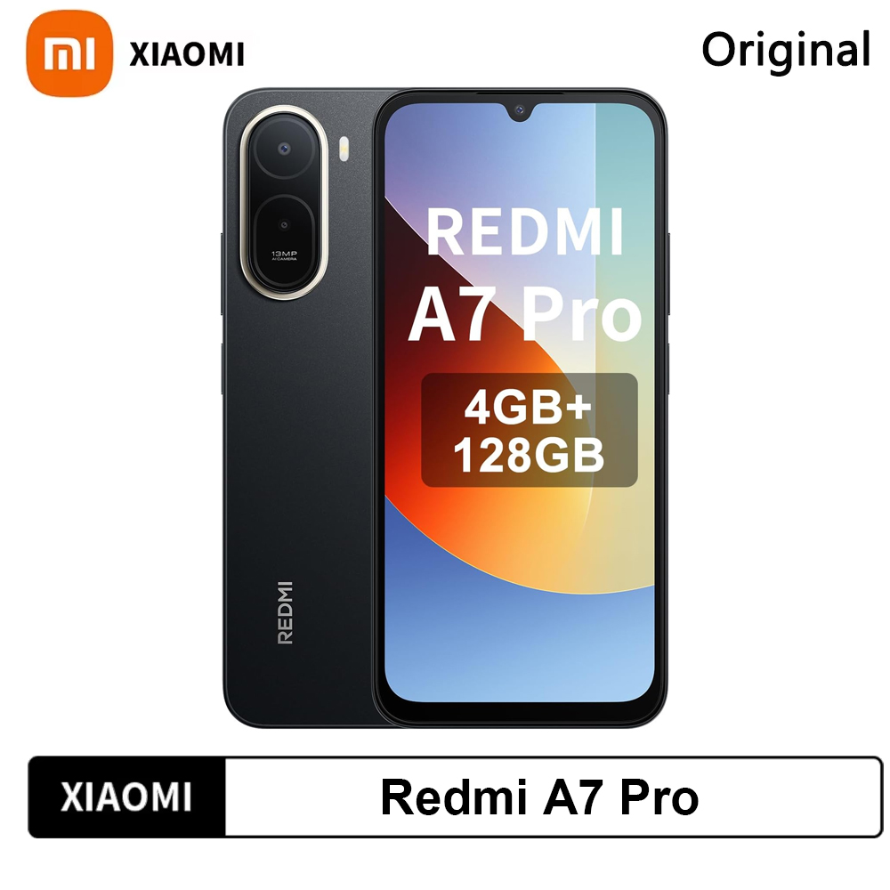 Xiaomi Redmi A7 Pro Versión Global, Teléfono con NFC, Pantalla de 6.9 Pulgadas y 120Hz, HyperOS 3, Octa Core, Batería de 6000mAh