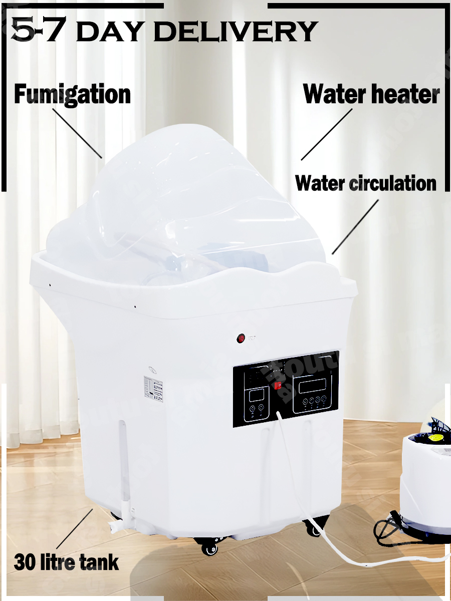 Adjustable Head Spa Shampoo Chair, Multifunctional Massage Bed, Hair Washing Bowl
