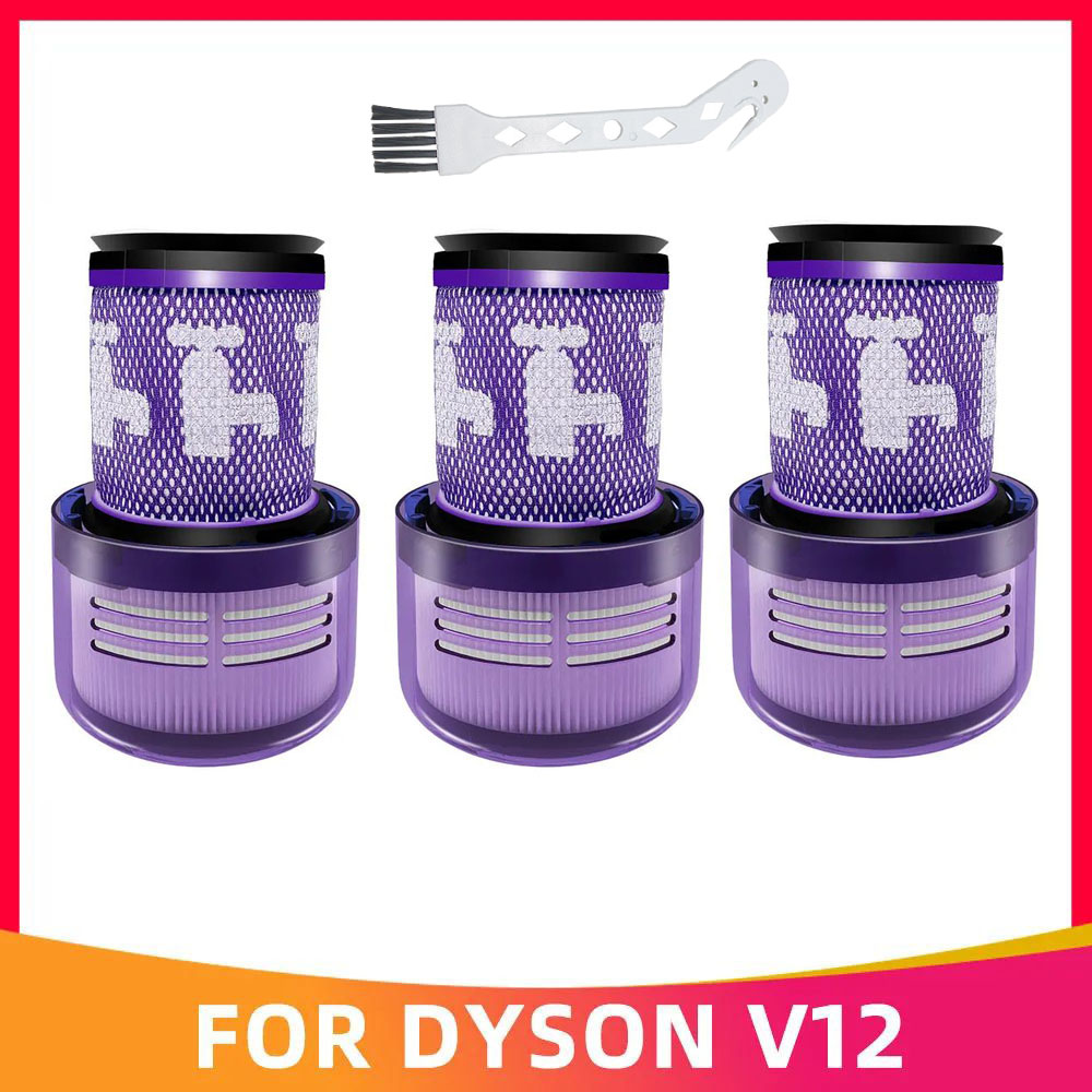 Filtro compatible con Dyson V12 Detect Slim Absolute, Dyson V12 Slim SV46/SV30/SV20/SV34/SV35 Aspiradora Accesorios de repuesto