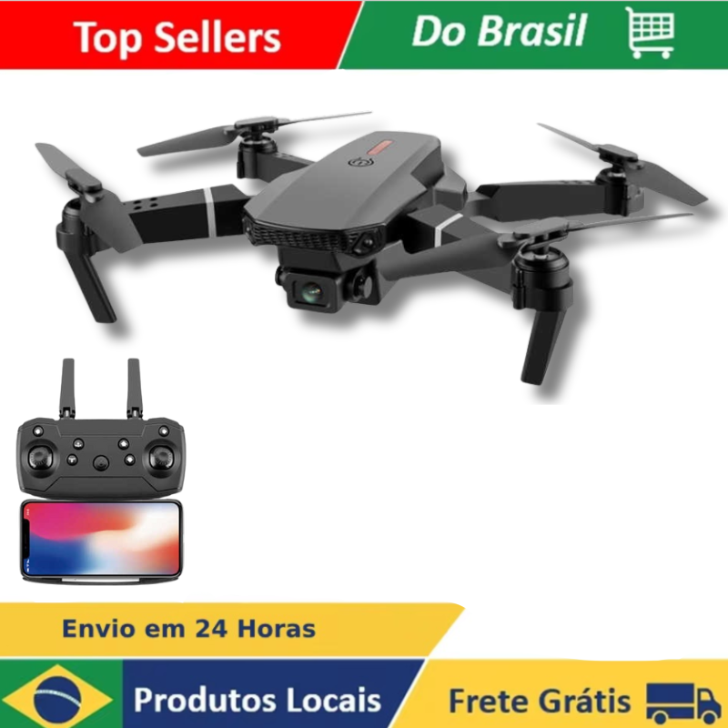 Kompaktowy dron S68 z kamerą 4K Wi-Fi 2.4G FPV 360 °   Manewry