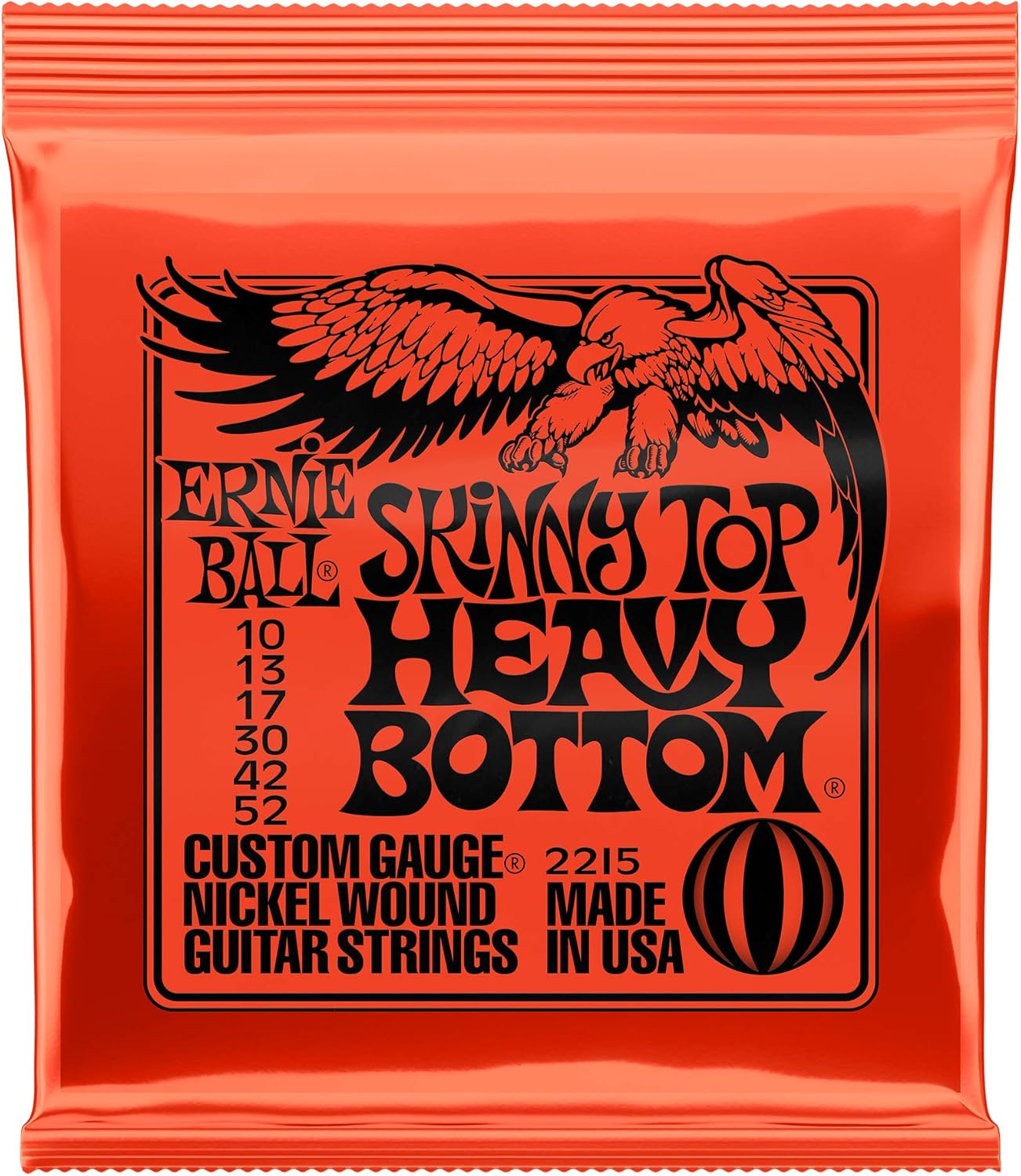 Ernie Ball Slinky Nickel Wound Electric Guitar Strings – 7-Strings & 8-StringS Available