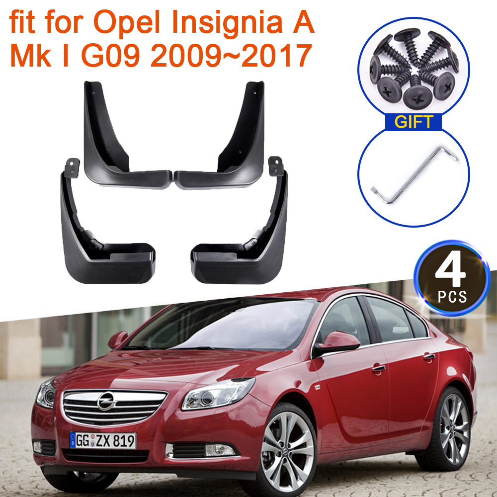 Para Opel Insignia A Mk I G09 2009 ~ 2017 2013 2014 2015 2016 guardabarros protector contra salpicaduras accesorios para ruedas delanteras y traseras