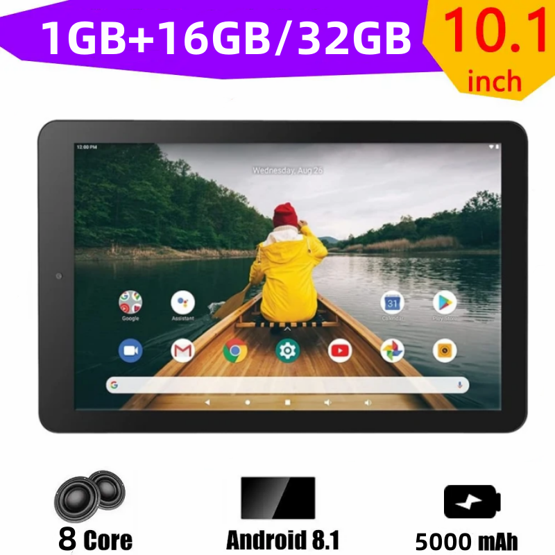 10,1 ZOLL V9 Tablet Android 8.1 MT8167 Quad Core 1 GB RAM 32 GB ROM 1280 x 800 IPS Akku 5000 mAh