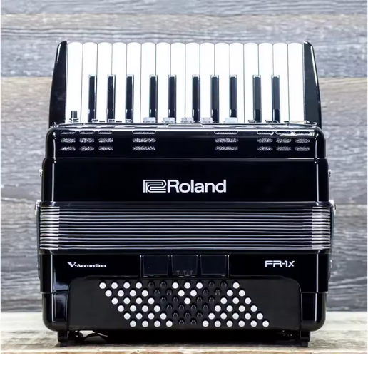Roland FR-4X BK V-Accordeon Digitaal Accordeon Pianotoetsenbord Zwart Tracking Nieuw