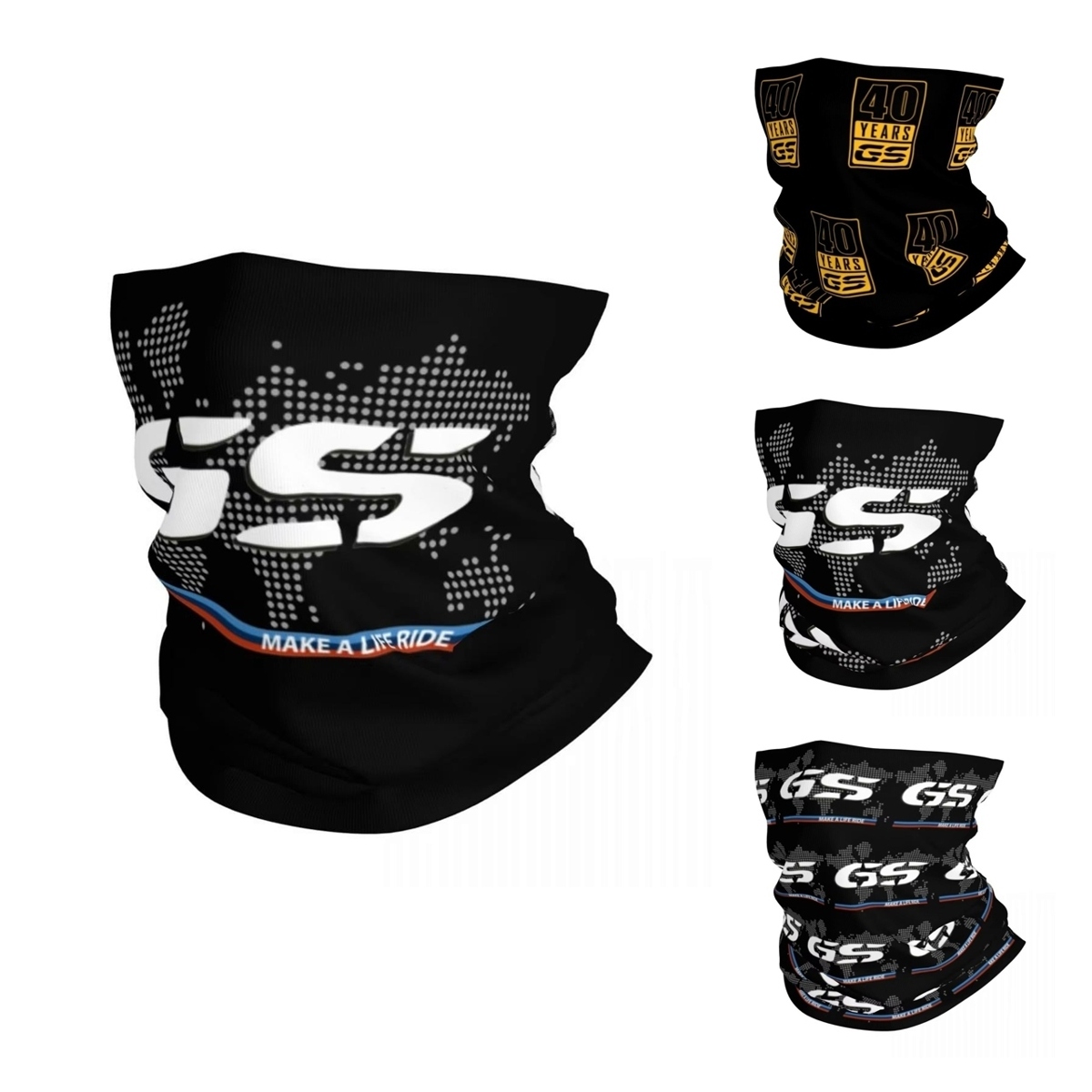 Motocicleta Multifuncional Headwear, impresso Bandana, Neck Gaiter, cachecol, Headwear, Caminhadas, Moto, Enduro Race Mask, GS World Map