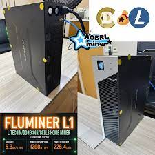 Minerador de Moedas KJ Fluminer L1 Pro 6Gh/s DOGE LTC BEL 1400W 110-240V AC - Em Estoque