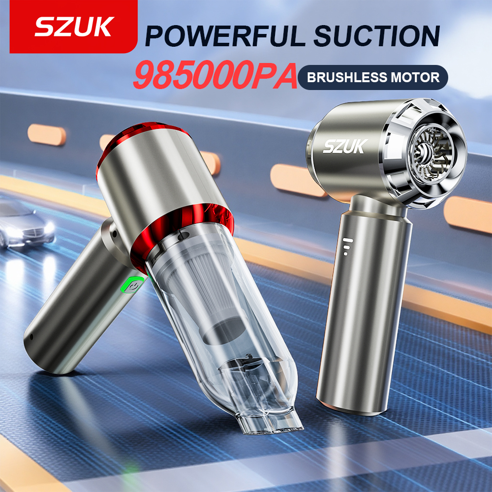 SZUK C012MAX 985000PA aspirateur de voiture Portable Mini aspirateur à main sans fil puissant nettoyeur de voiture appareil ménager aspirateurs sans fil aspirateur pour voiture aspirateur maison aspirateur sans fil