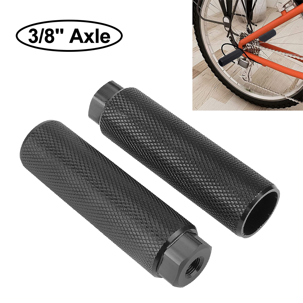 1 para MTB BMX stoper roweru stopka 3/8 'osiowy podnóżek-uchwyt cylindra