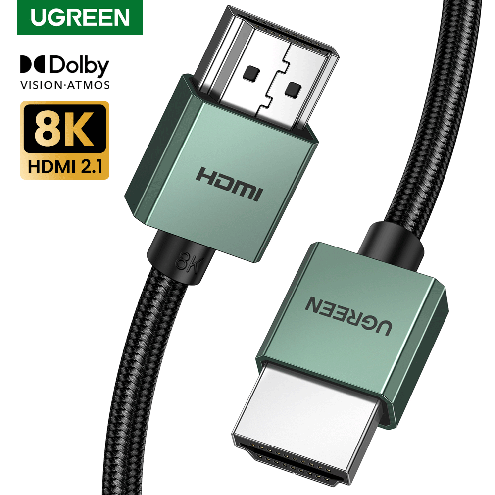 UGREEN-Câble Compatible HDMI pour TV et Xiaomi Box, Répartiteur, Commutateur, 3D, HDCP, Affichage Lapmédication, Directions Vidéo, 8K, 60Hz