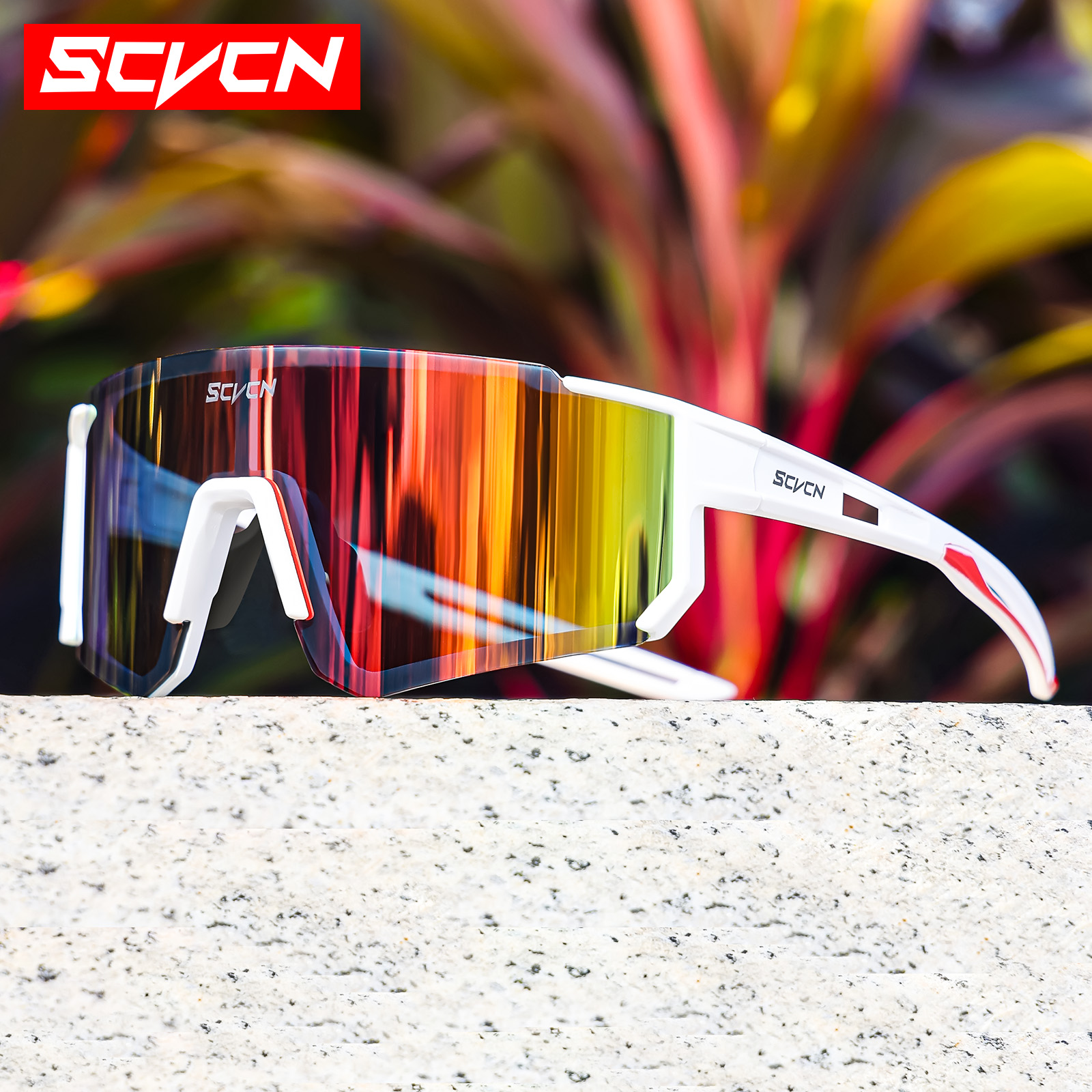 SCVCN neue Outdoor Radfahren Sonnenbrille Männer MTB Fahrrad Brille Sport Bergsteigen angeln Frauen Fahrrad Radfahren UV400 Brille