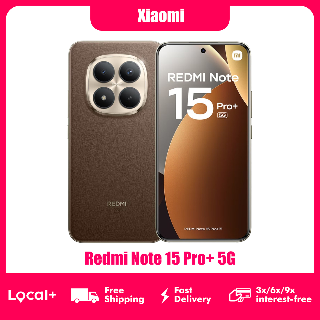 Xiaomi Redmi Note 15 Pro Plus 5G 8GB 256GB 12GB 512GB NFC Smartphone Batteria 6500mAh Ricarica Rapida 100W Fotocamera 200MP