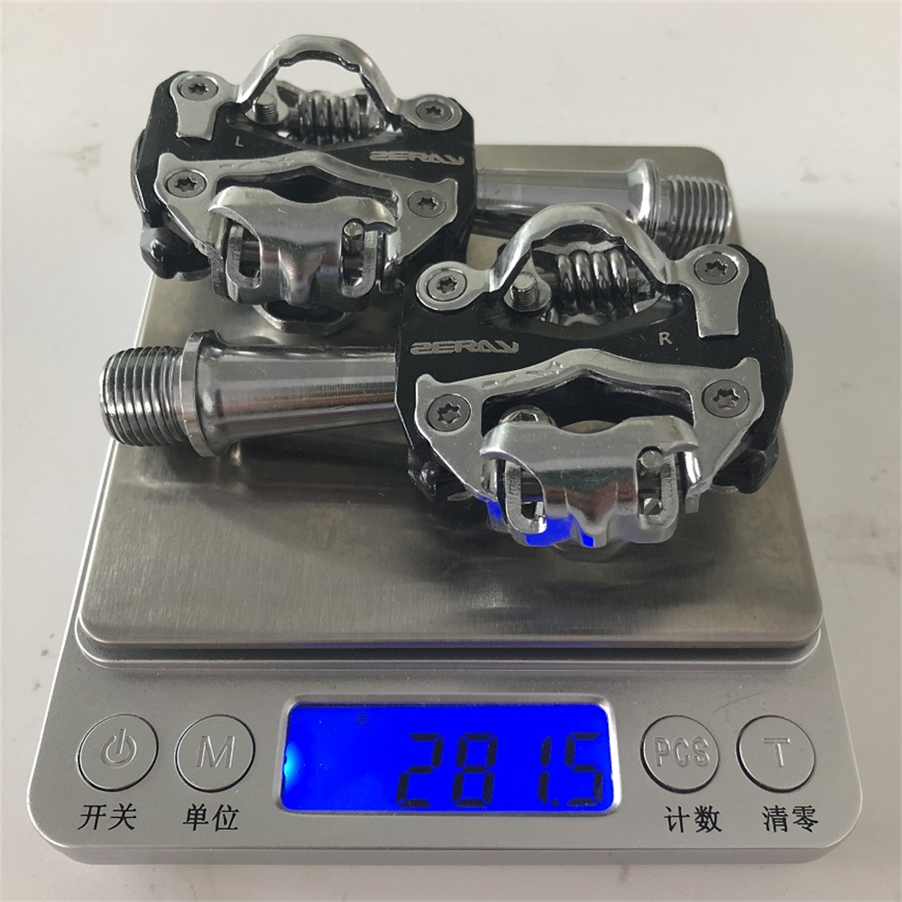 ZERAY ZP-108S bicicleta de carretera MTB Pedal sin clip pedales autoblocantes compatibles con SPD pedales de montaña piezas de bicicleta PD-M520 barato