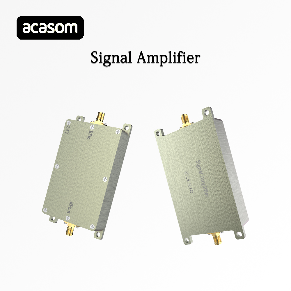 Amplificador de alta potencia RF inalámbrico, extensor de señal de barrido, fuente de señal para Dron GPS, 700MHz, 1000MHz, 10W
