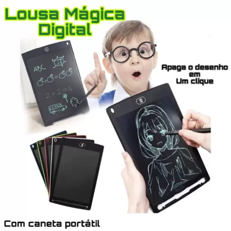 10-calowy cyfrowy Tablet edukacyjny z magiczna tablica LCD do pisania/rysowania i zachęcania do kreatywności