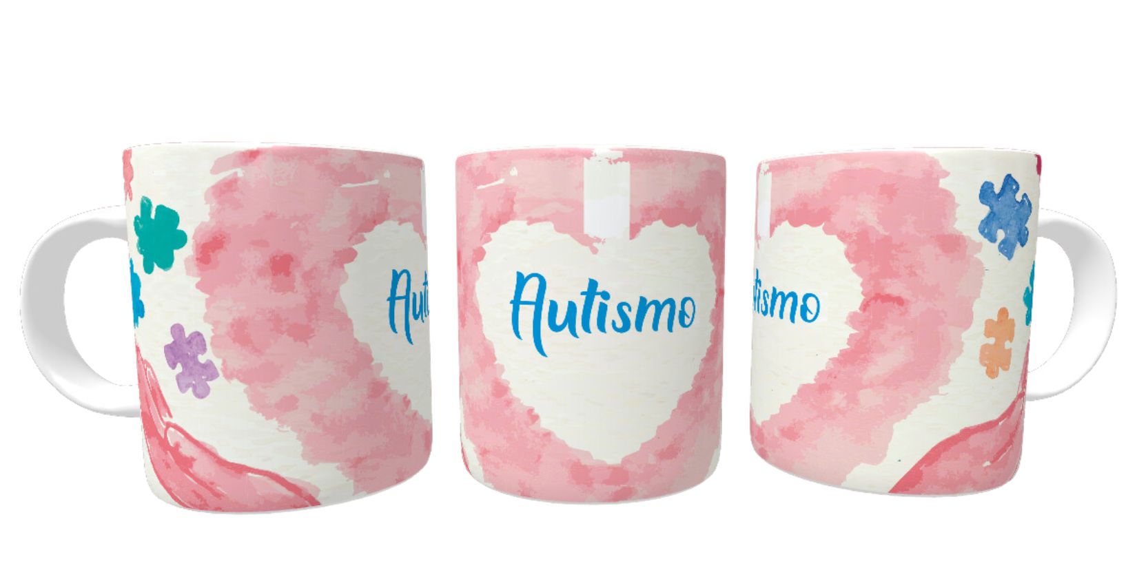 Tazas personalizadas de colección de Autismo