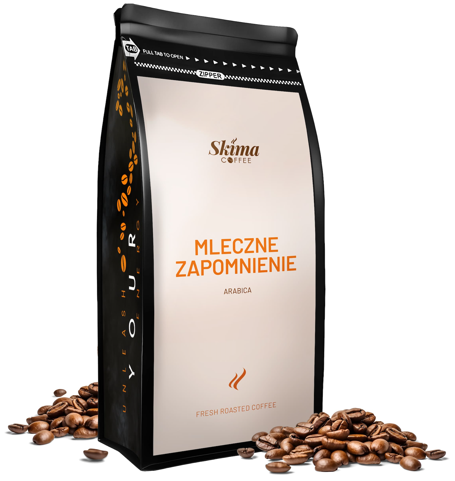 Ganze Kaffeebohnen 1kg MILKY REMEMBRANCE 100% ARABICA Frisch geröstet + KOSTENLOSES GESCHENK