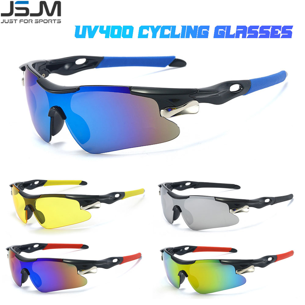 JSJM Outdoor Heren Fietsen Zonnebril Road Fiets Bergrijden Bescherming Sportbril Goggles Brillen MTB Fiets Zonnebril
