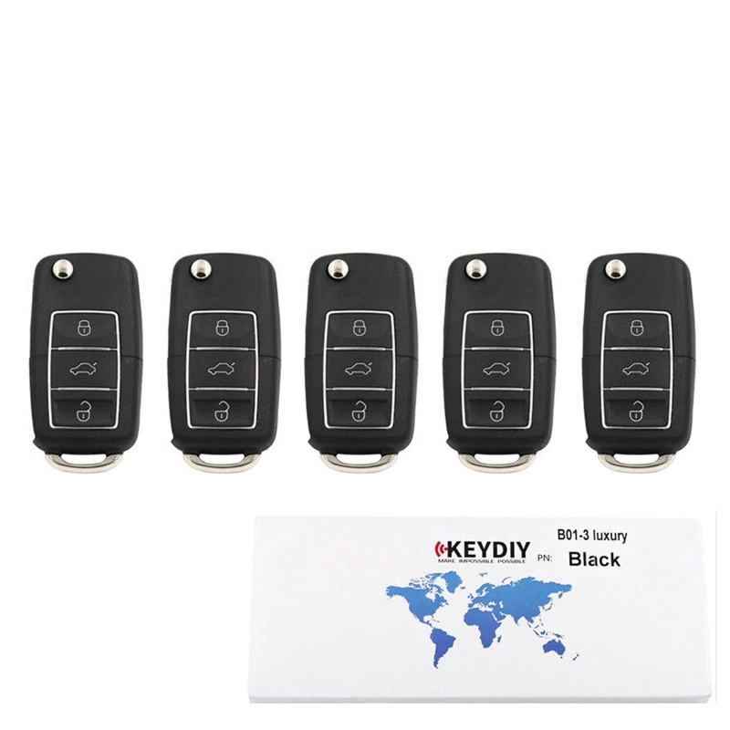 KEYDIY KD B01 B01 NEGRO DE LUJO para KD900/KD MINI/KD-X2 programador de llaves Control remoto serie B