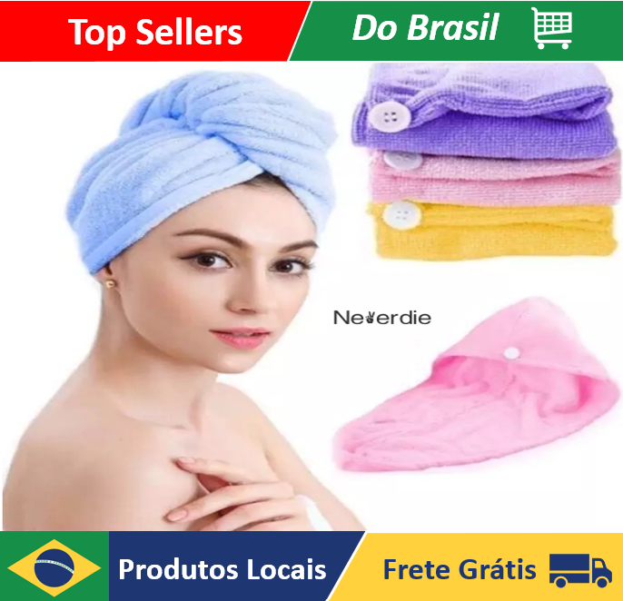 Magische Handdoek Voor Snelle Haardroging-Neverdie-Winkel