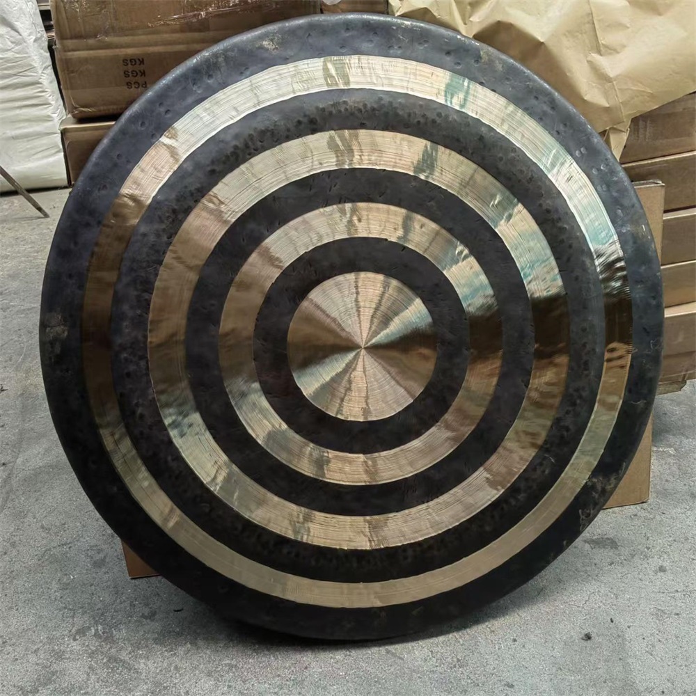 Arborea Sound Healing Gongs-14"-36" Bronze Sun Chau Gong mit kostenlosem Mallet Bronze Meditation Gong für Yoga und Therapie Percussion