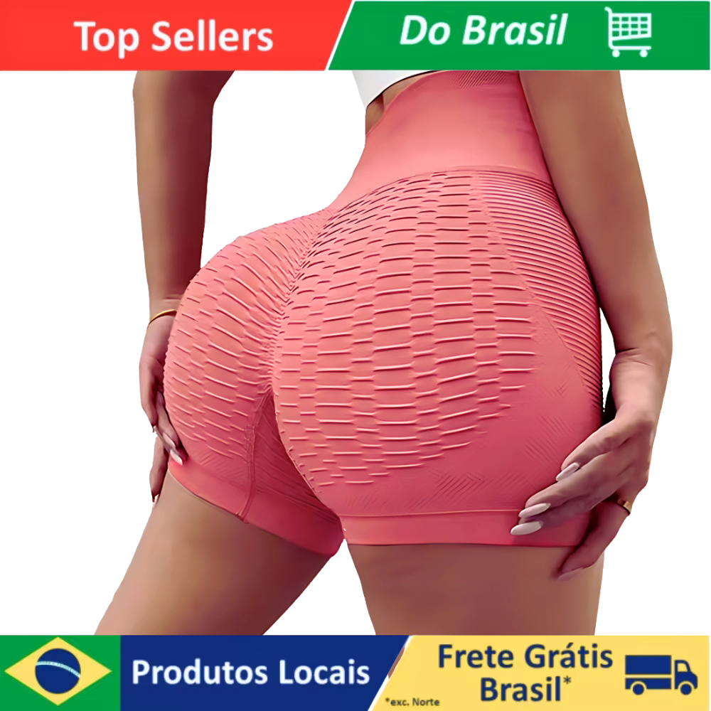 Krótkie Calcinha Encolhe e Diminui Barriga Feminino Cintura Alta Modelador De Cintura Tecido Fitness