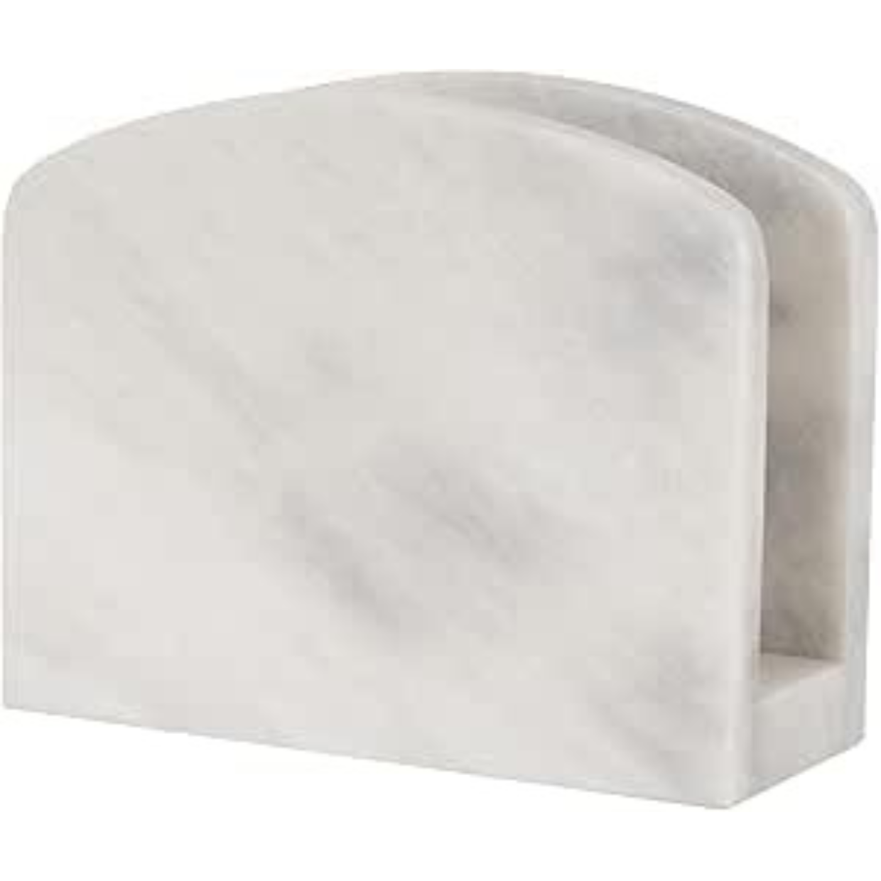 Guardanapo de mármore branco com buracos - guardanapos de mesa elegantes para cozinha, sala de jantar e eventos - artesanato fabricado na Itália |   Criações Kalu