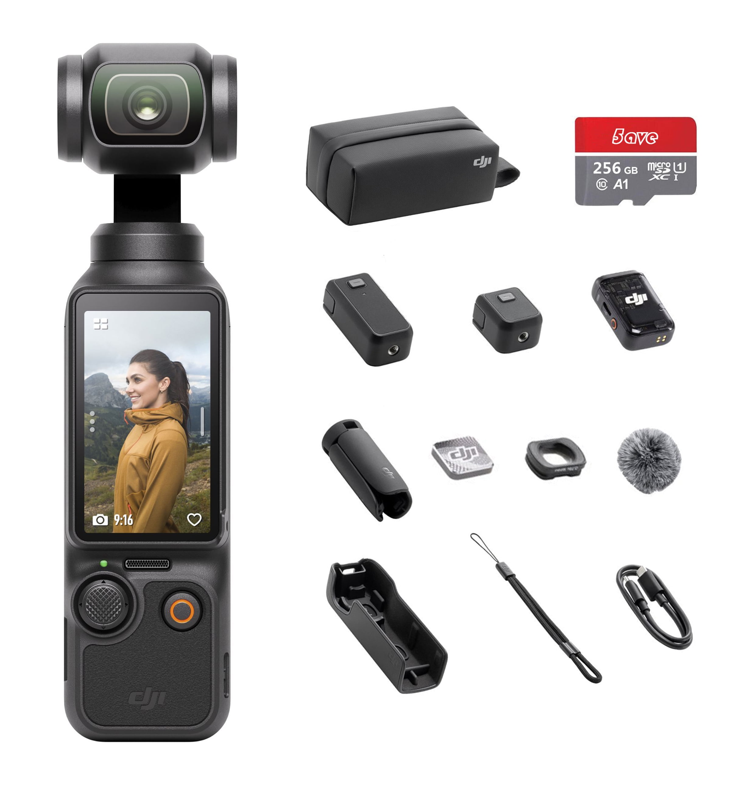 INSTANT SHIPPING ON DJI Osmo Pocket 3 Creator Combo Handheld Camera 3-Axis Stabilizer Gimbal 4k Original Warranty