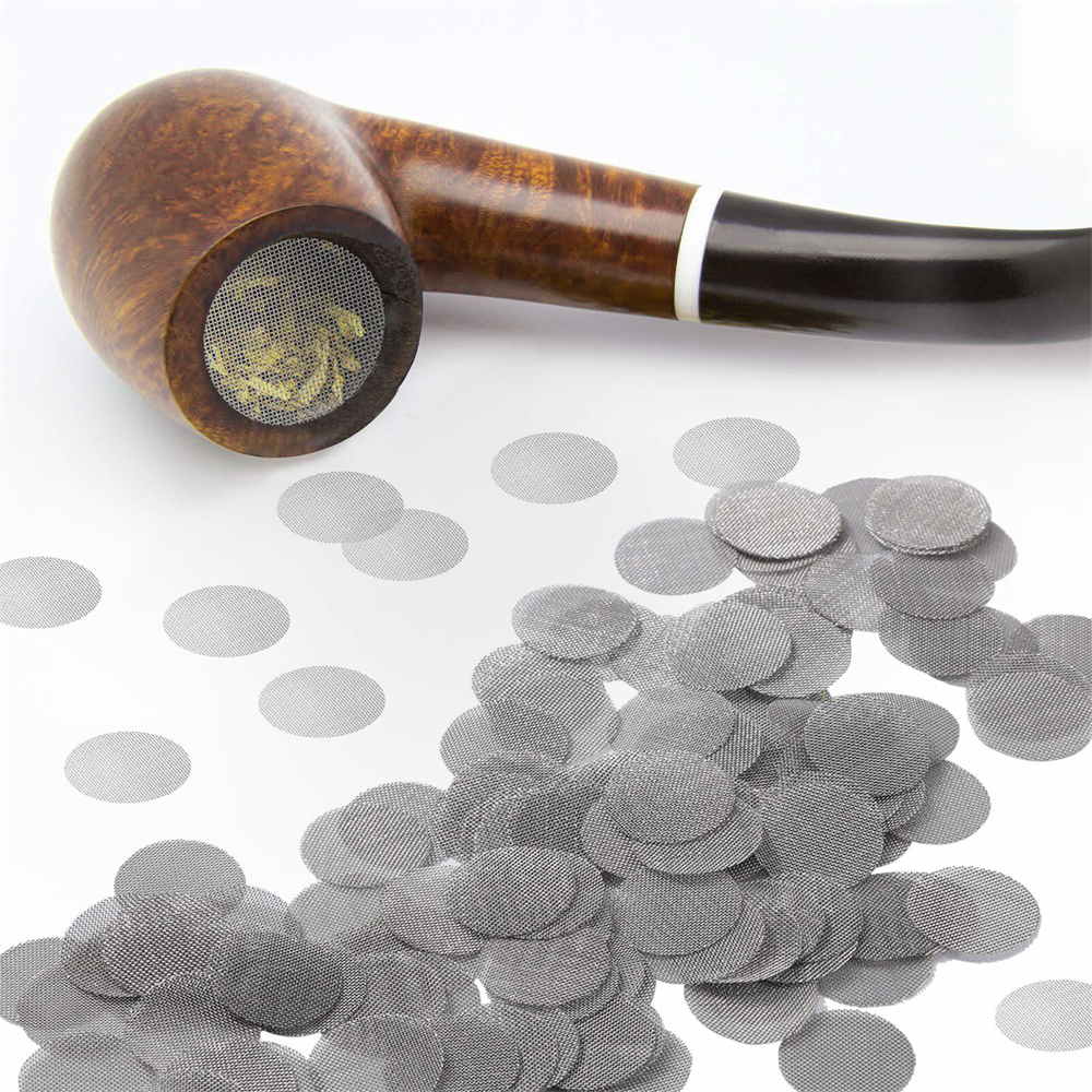 50 szt. Filtry ekranów ze stali srebrny ze stali nierdzewnej do rur 19 mm mesh UK