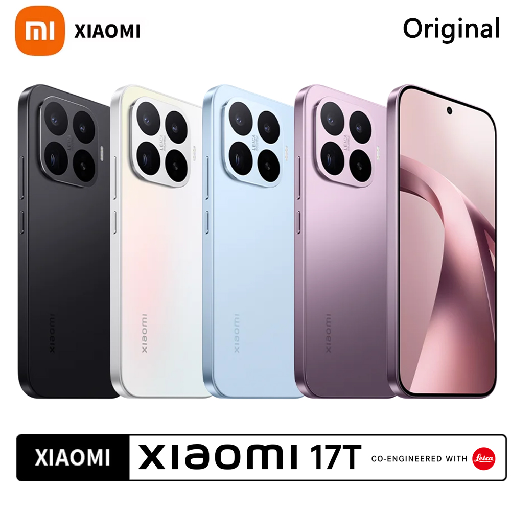 Smartphone Xiaomi 17T Versione Globale MTK Dimensity 8500-Ultra, Fotocamera Leica da 50MP, Display AMOLED da 6,59 pollici a 120Hz con protezione per gli occhi, Batteria da 6500mAh, NFC.