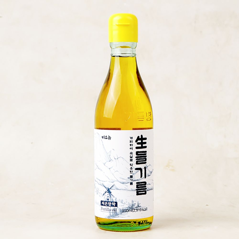 저온압착 들기름 생들기름 350ml
