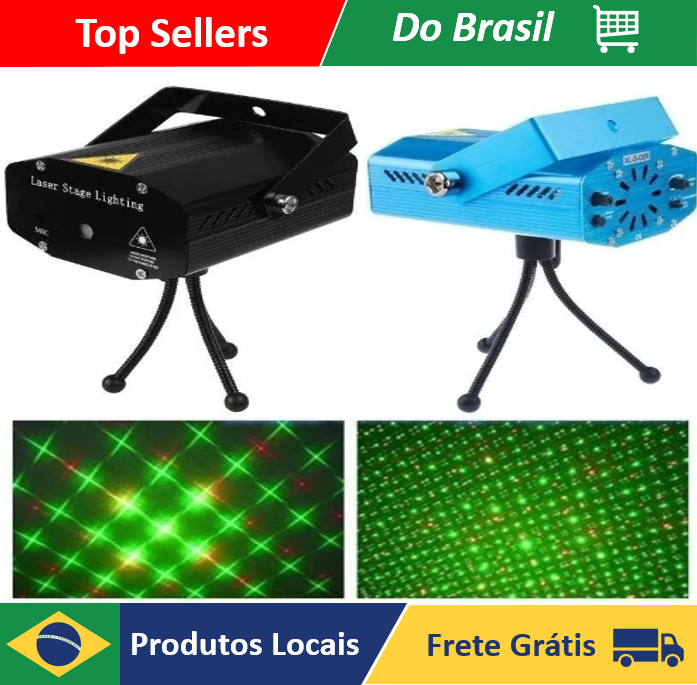 Mini projecteur holographique Laser, éclairage de fête Dj