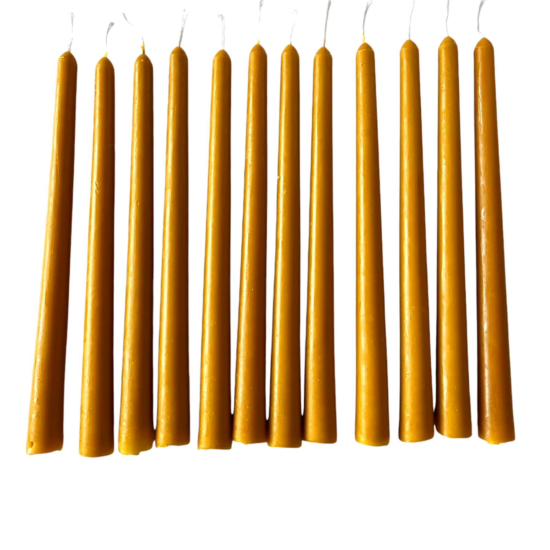 🐝Свечи из пчелиного воска, 100% свечей, 12 шт, 24 см x 2 см🐝