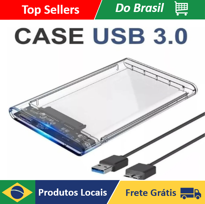 Boîtier Hd externe 2.5 USB Notebook 3.0 compatible Ps4 Xbox One Pc 6Gbps