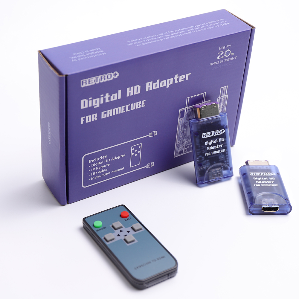 Retroplus Tech Digital HDMI Adapter Für Nintendo Gamecube HDMI-Kompatibel Linie Doubler Für NGC Konverter Kabel Spiel Zubehör