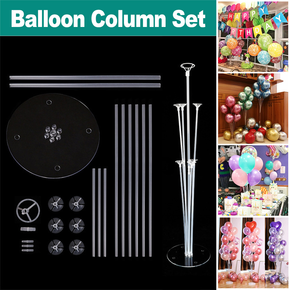 1 Set custodia di supporto per palloncini da tavolo supporto per palloncini per decorazioni per feste di matrimonio