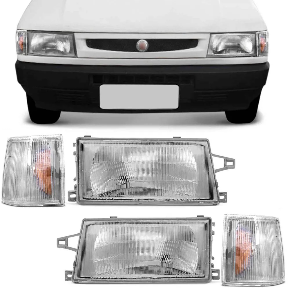 Faro delantero Uno 91 92 93 94 95 96 97 98 99 00 02 03 2004 + flashes