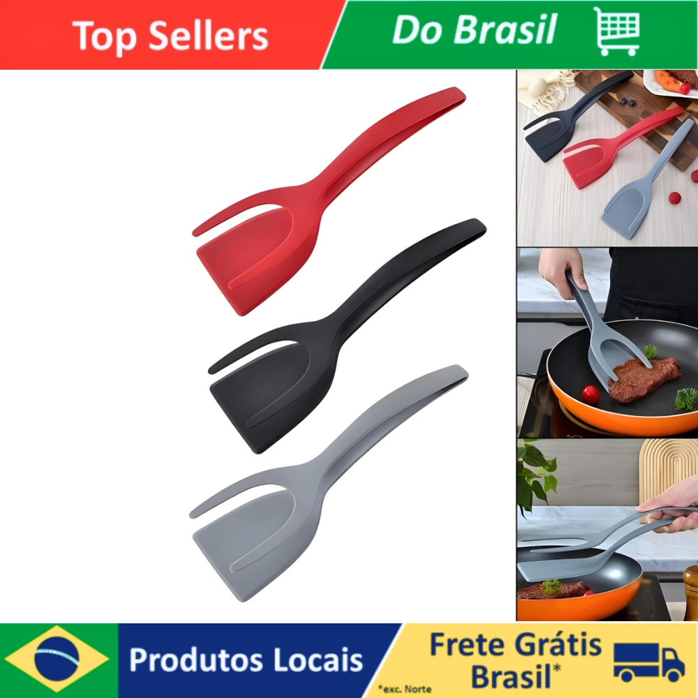 Kit di spatole in silicone multiuso con adesivo per uova, bistecche, pancake, tapioca