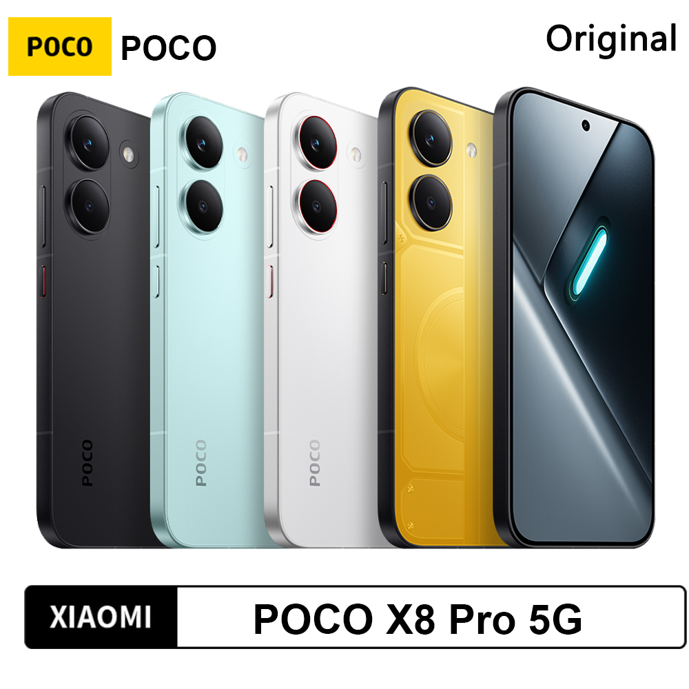 POCO X8 Pro Version Globale, Batterie Super Puissante 6500mAh, Écran AMOLED 6,59" 120Hz, Appareil Photo 50MP, NFC, Dimensity 8500-Ultra, Smartphone Android 14