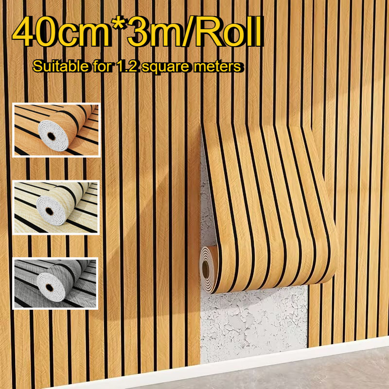Samoprzylepna, wodoodporna, pogrubiona tapeta 3D z wzorem kratki 40 cm do dekoracji ścian tła.