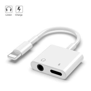 Adaptador De Audio Lightning Para Lightning + Fone P2 Hrebos HS-318
