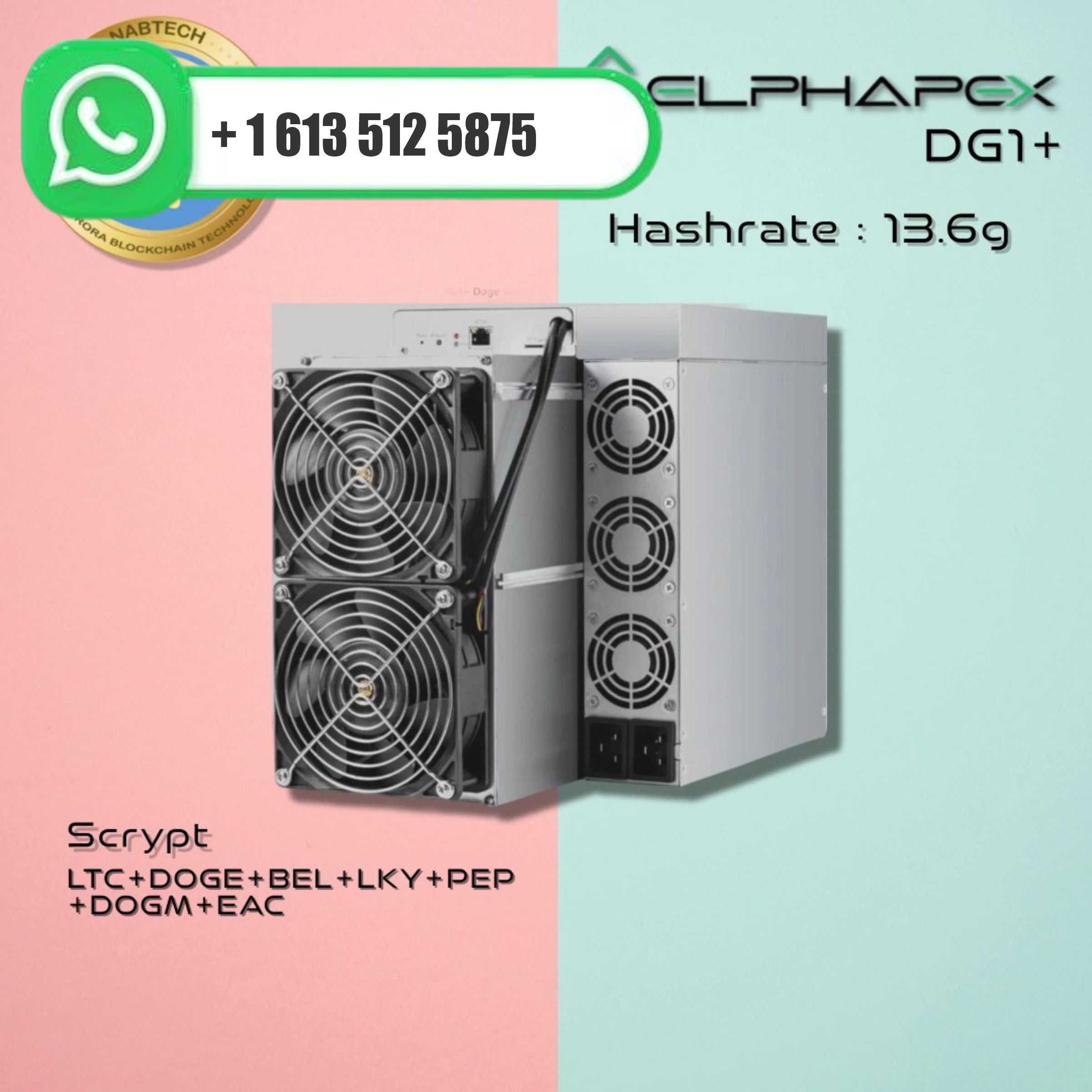 Oferta Imperdível JY: Compre 5 e Ganhe 3 Grátis - Placa de Controle ElphaPex Miner DG1 Nova em Folha DG1+