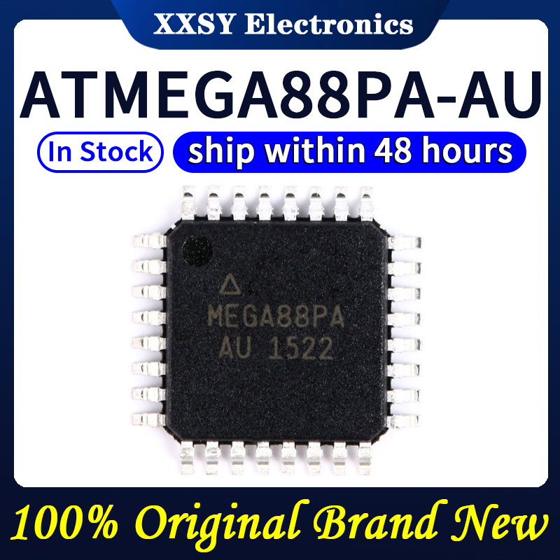 ATMEGA88PA-AU MEGA88PA TQFP-32 Futerał ochronny W magazynie 100% nowy oryginał