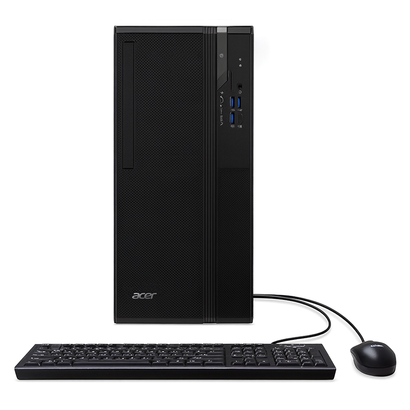 Acer Veriton VS2720G MIDI TOWER - Intel® Core™ i5-14400 , Intel UHD Graphics 730, RAM 16 GB, 512 GB SSD, Windows 11 Pro, Nero, Mouse e Tastiera inclusi